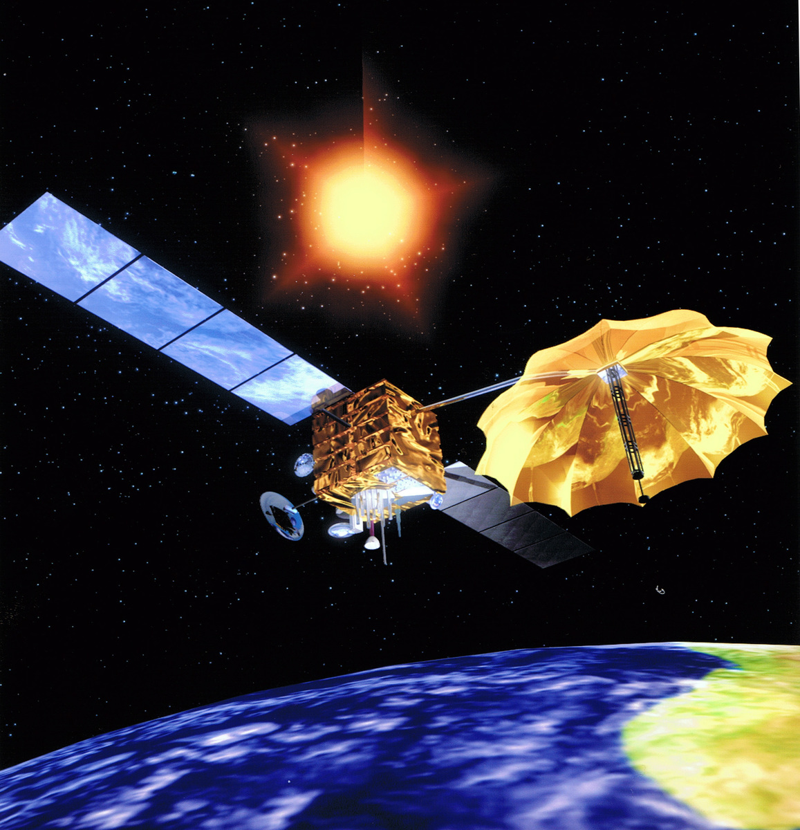 Maya Rendering
<br />Prototype Satellite