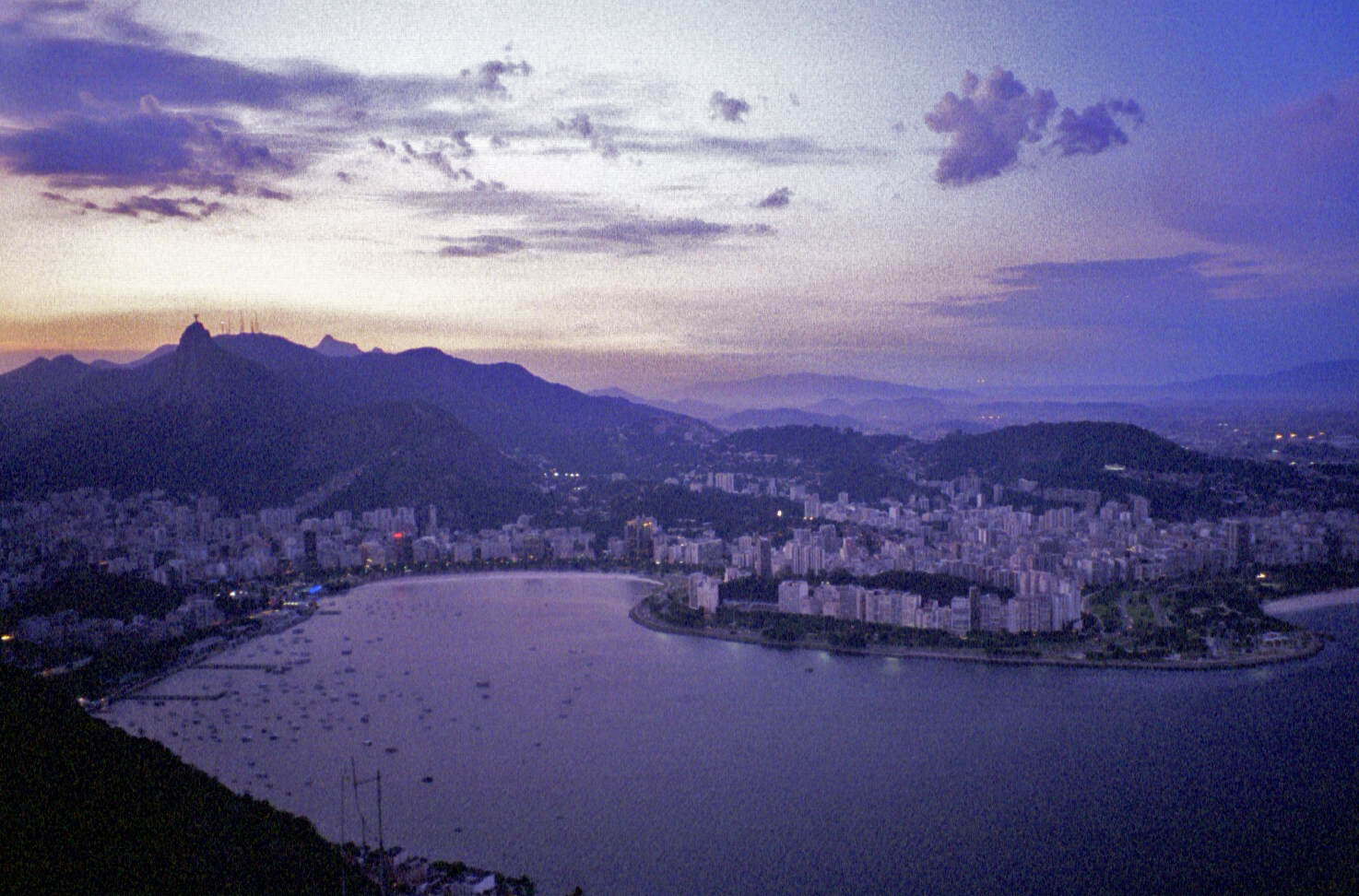 view from Pão de Açúcar (note: this image is not suitable for large prints)