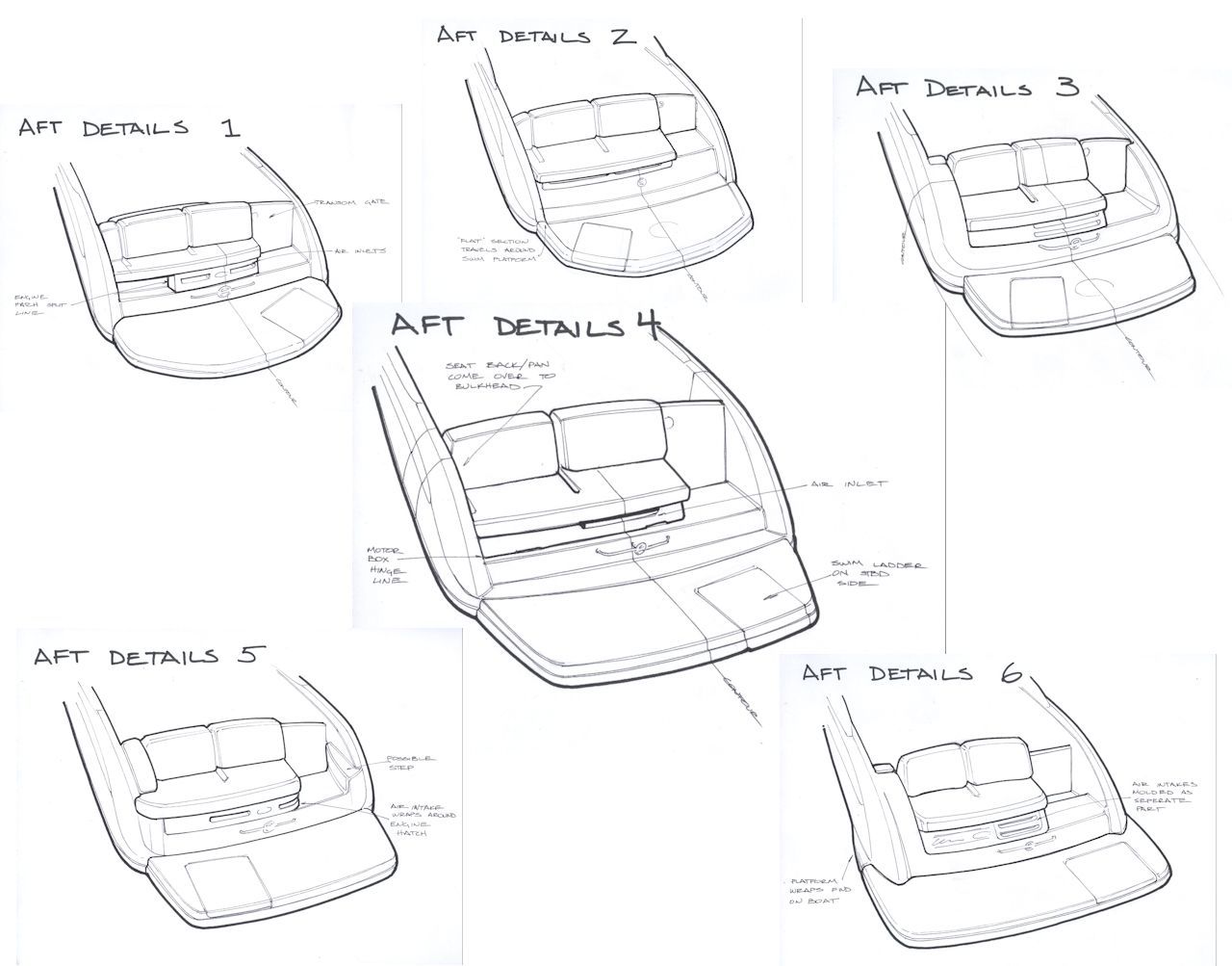 Concept Exploration Sketches