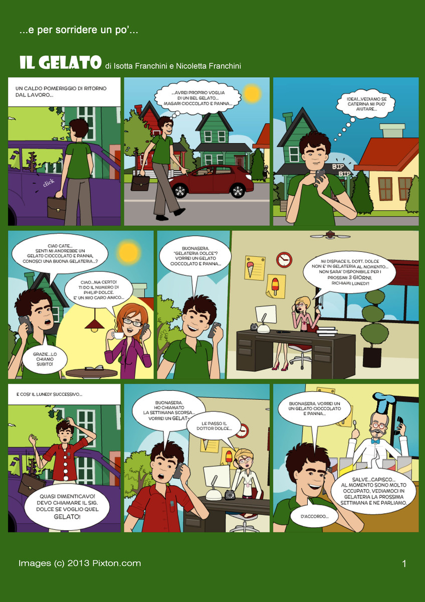 Comic strip created for a Start Up pitch_Images (c) 2013 Pixton.com