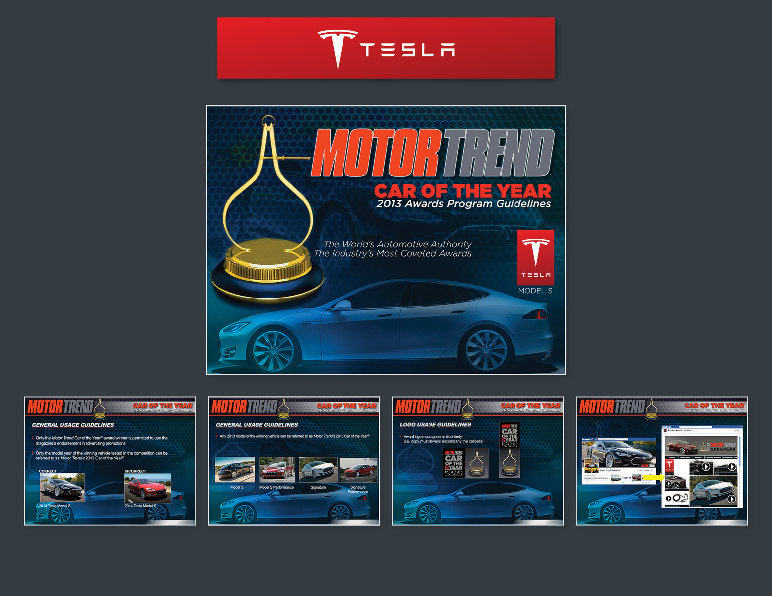 Designed proposals and presentations to announce the Motor Trend Car of the Year®. 